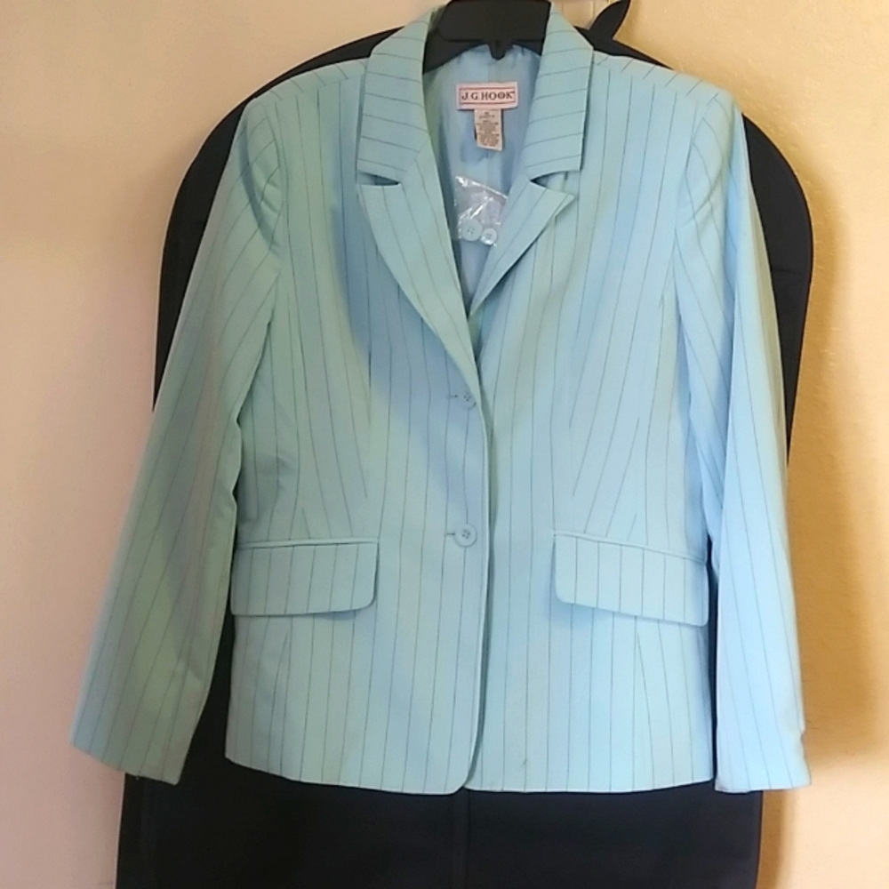 Pinstripe Jacket by J. G. Hook.